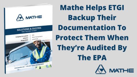 Mathe Helps ETGI Backup Their Documentation To Protect Them When They’re Audited By The EPA